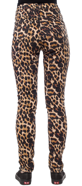 Essential Leopard 5 Pocket Pants