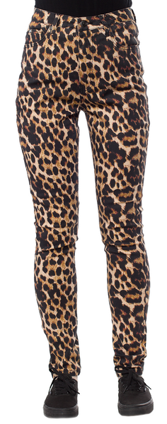 Essential Leopard 5 Pocket Pants