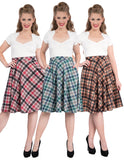 Leona Plaid Thrills Skirt
