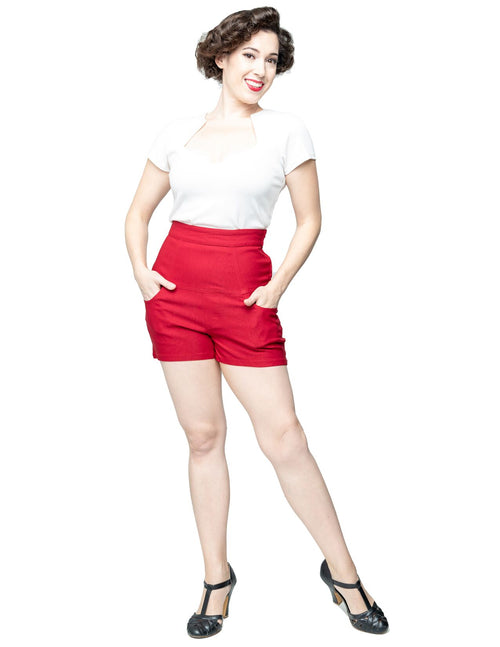 Caroline High Waisted Shorts *SALE*