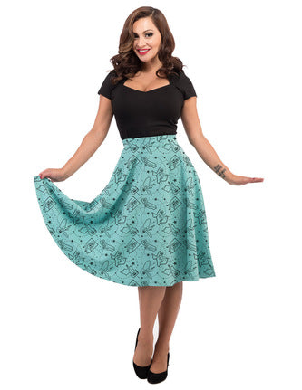 Pinup State Thrills Skirt
