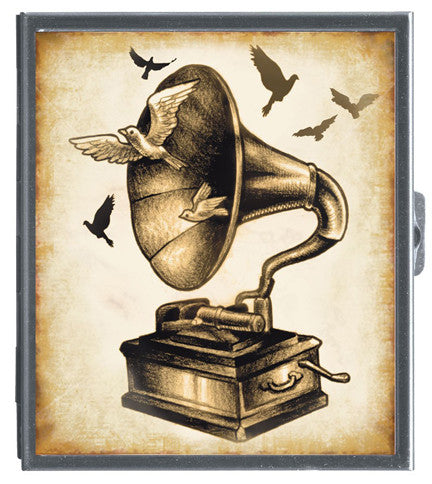 Steampunk Gramophone Vanity Case