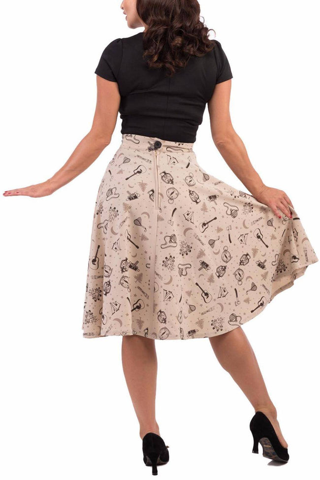 Kitschy Kamper Skirt
