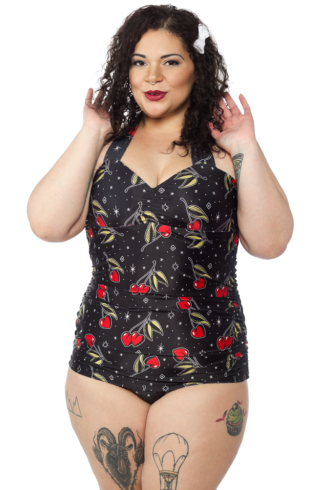 Love Cherries One Piece Swimsuit *SALE*