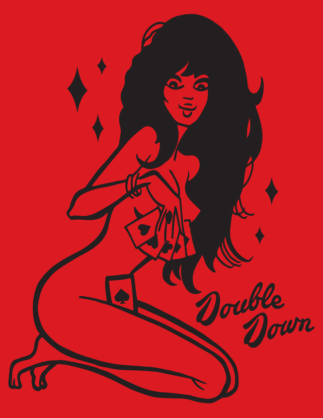 Double Down Girls Tee