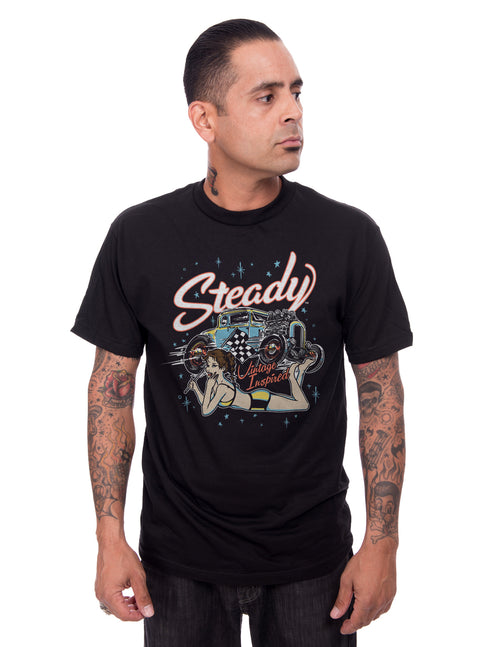 Steady Final Lap Men's Tee