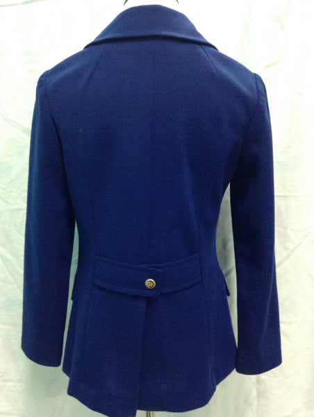 Navy Blue Wool Puccini Jacket 1970's