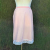 Pink Gingham Half Slip With Lace Trim Gossard Artemis