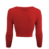Cropped 3/4 Sleeve Cardigan