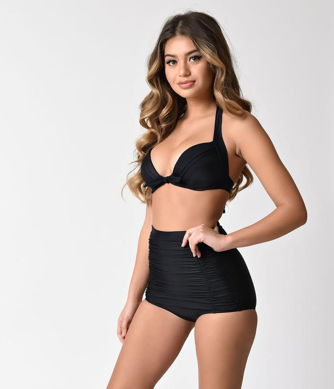 Monroe High Waisted Bikini Bottoms *SALE* LAST ONE!